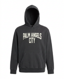 Vista frontale felpa Palm Angels con cappuccio Ghost