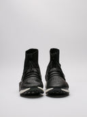 Vista frontale sneaker alte Y-3 nere