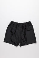 Shorts neri in seta Ann Demeulemeester vista posteriore