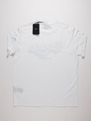 Dettaglio posteriore t-shirt Balmain bianca.