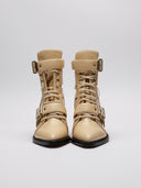Vista frontale stivaletti Chloe Rylee beige
