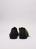 Retro delle scarpe Clarks in pelle opaca.