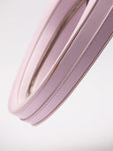 Coperni borsa swipe bag in pelle rosa grande