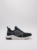 Sneaker EA7 blu navy in mesh