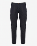 Pantalone cargo Eleventy blu navy su manichino