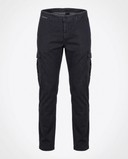 Pantalone cargo Eleventy navy in cotone su manichino
