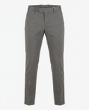 Pantalone Eleventy grigio in lana su manichino