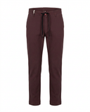 Pantalone Jacob Cohen bordeaux affusolato su manichino