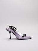 Sandalo JW Anderson lilla con cinturini neri