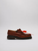 Derby Paraboot marrone in pelle
