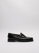 Sebago mocassino nero in pelle