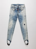 Jeans DSQUARED da donna in denim, vista frontale