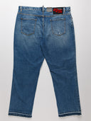 Retro dei jeans DSQUARED2 con dettagli distintivi