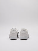 Vista posteriore sneaker EA7 bianche