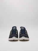 Vista frontale sneaker EA7 navy