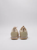 Vista posteriore sneaker EA7 cipria