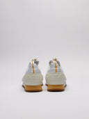 Vista posteriore sneaker EA7 bianche