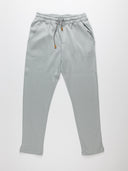 Vista frontale pantalone felpa Eleventy grigio