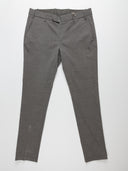 Vista frontale pantalone Eleventy grigio in lana