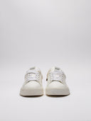 Vista frontale sneaker GCDS bianche