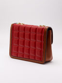 Retro borsa Gucci in pelle rossa