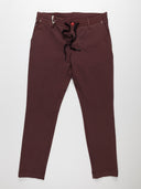 Vista frontale pantalone Jacob Cohen bordeaux