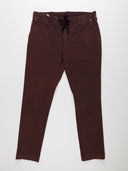 Vista frontale pantalone Jacob Cohen bordeaux