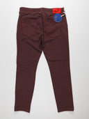 Vista posteriore pantalone Jacob Cohen bordeaux