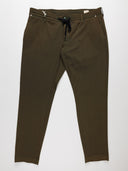 Vista frontale pantalone Jacob Cohen verde