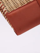 Dettaglio graffi interni sulla borsa Jacquemus