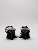 Vista posteriore sandali JW Anderson lilla
