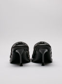 Vista posteriore mule JW Anderson neri