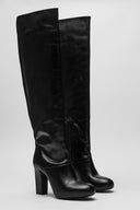 LEMAIRE Silky-Effect Leather Boots