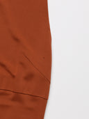 Abito midi terracotta difetto