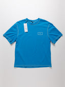 T-Shirt Uomo Martin Rose in cotone blu, vista frontale