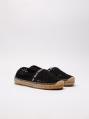 Vista anteriore espadrillas MIU MIU