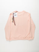 Vista frontale felpa MSGM rosa Retro