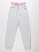 Vista frontale pantalone felpa Msgm grigio