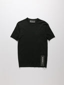 T-shirt Neill Barret uomo in cotone nero vista frontale