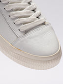 Dettaglio colla visibile bordo scarpa Off-White