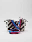 Dettaglio della tracolla colorata Off-White™