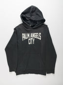 Vista frontale felpa Palm Angels con cappuccio