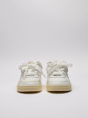 Vista frontale sneaker Palm Angels bianche