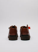 Vista posteriore derby Paraboot marroni