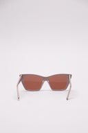 Occhiali da sole Saint Laurent in acetato con lenti color caramello