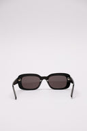 Occhiali da sole SAINT LAURENT in acetato nero con lenti scure