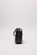Borsa Saint Laurent in pelle trapuntata con logo YSL, vista laterale
