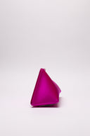 Clutch di The Attico in raso fucsia