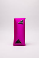 Clutch di The Attico in raso fucsia