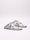 Sandali Valentino Garavani Rockstud in Pelle vista frontale